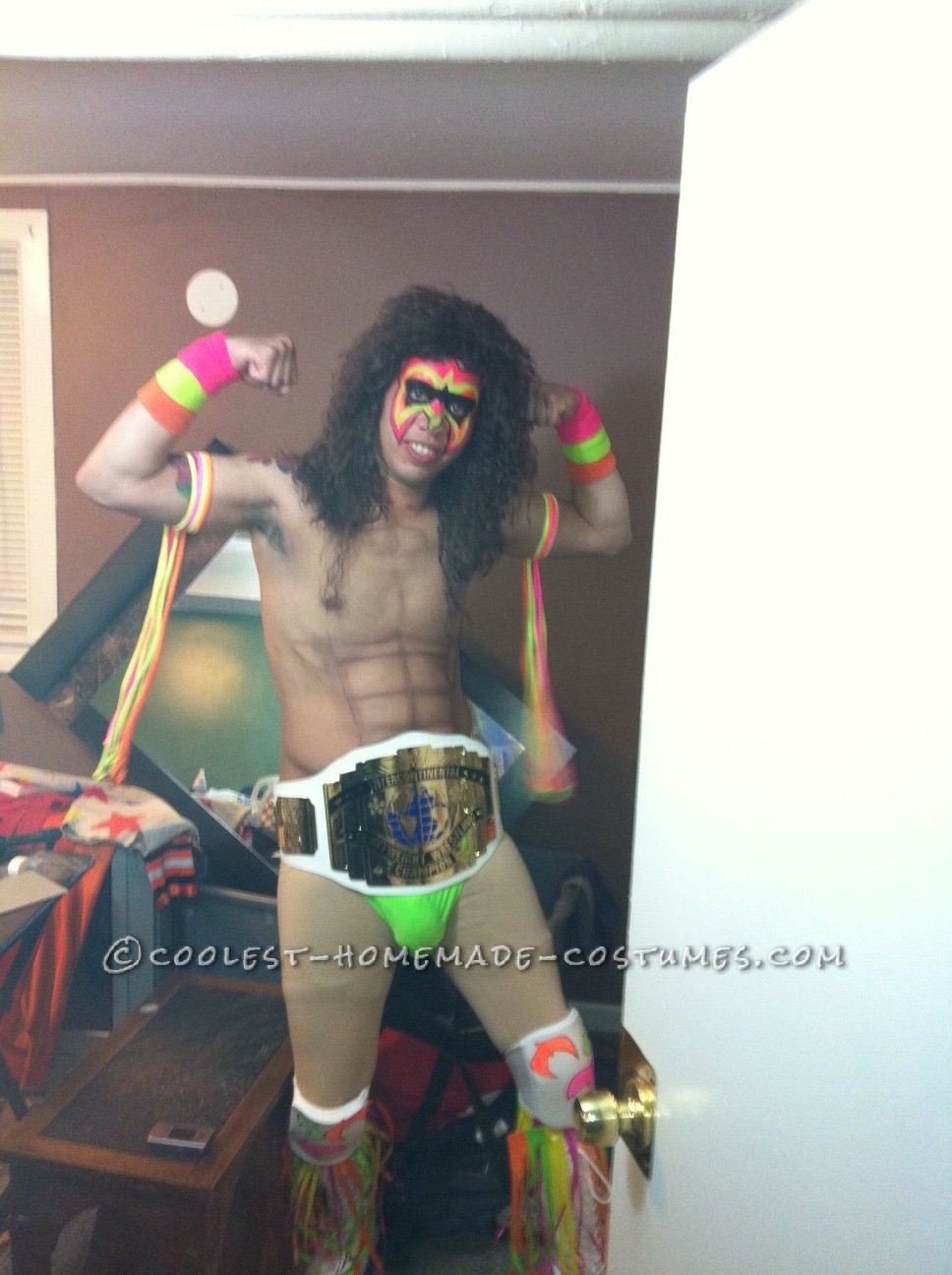 The Coolest Homemade Ultimate Warrior Costume