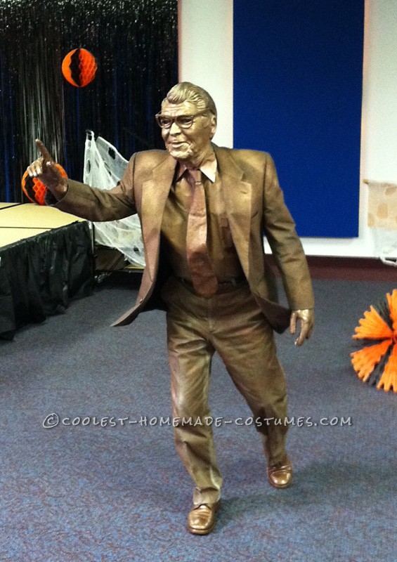 Original Homemade Costume: The Joe Paterno Statue