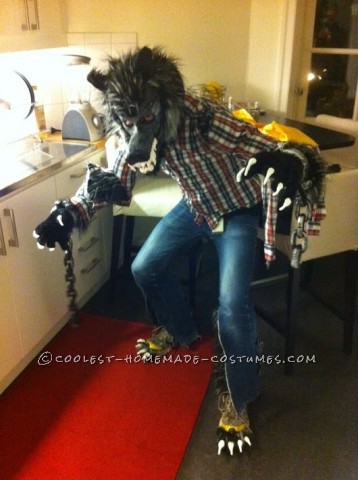 The Mad Werewolf Homemade Costume