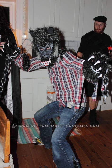 The Mad Werewolf Homemade Costume