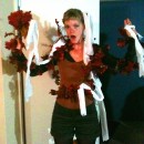 Cool Toilet-Papered Tree Costume