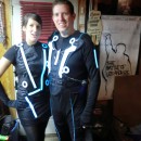 Glowing Couple Costume from Tron: Sam Flynn and Quorra