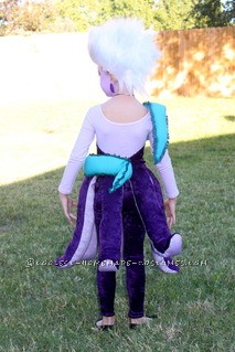 My daughter was dying to be Ursula for Halloween this year.  After searching the web for a costume to buy, I realized that there wasn't one out