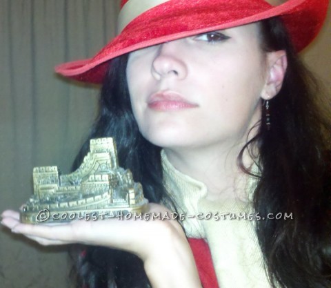 Original Homemade Costume: Where in the World is Carmen Sandiego?: Who didn’t love searching the world for Carmen Sandiego growing up?  The mystery, the intrigue, the geography lessons.  Those were the years when
