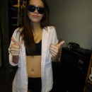Last-Minute Risky Business Costume for a Woman