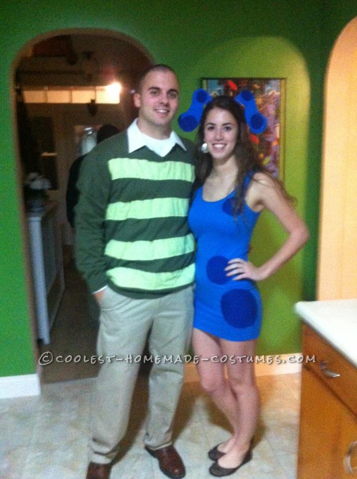 Cutest Blue's Clues Costume for a Couple