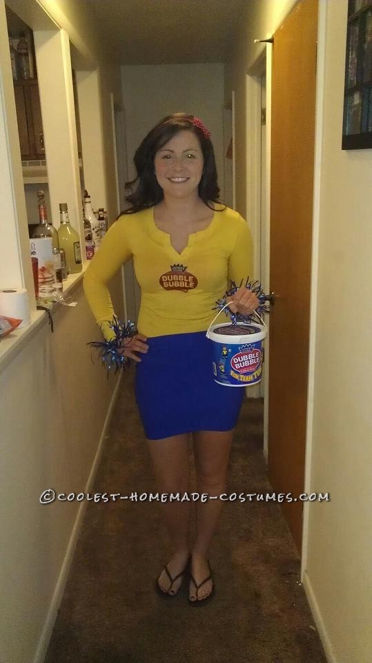 Last Minute Double Bubble Gum Costume