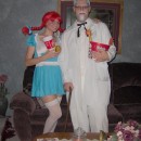Fast Food Fashion: Colonel Sanders and Wendy Couple Costume