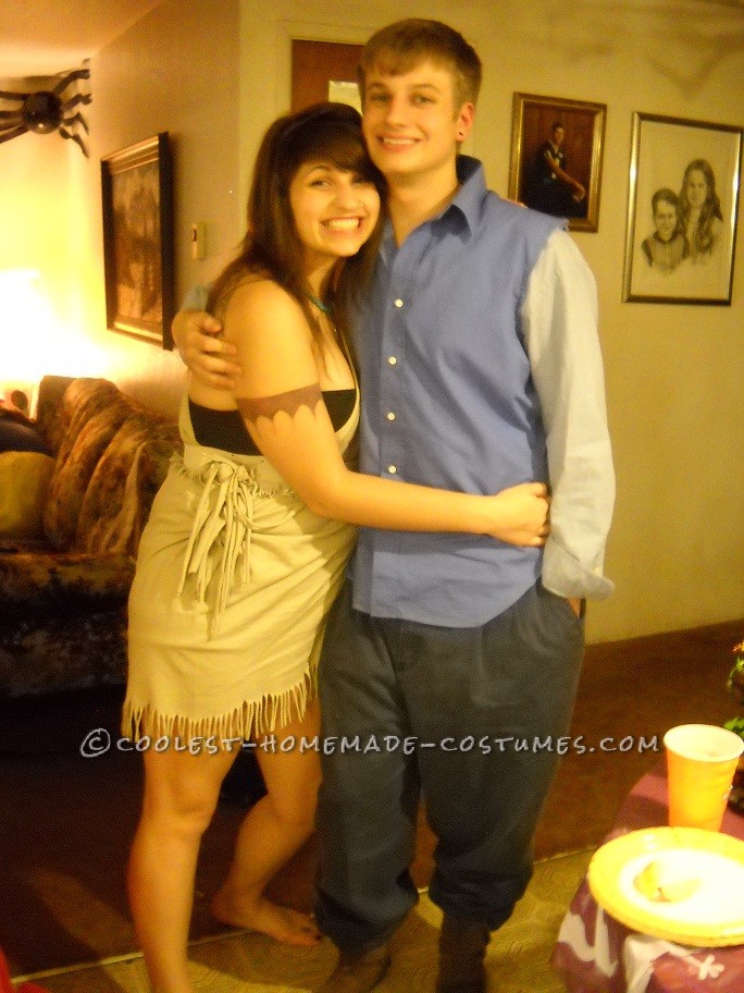 Pocahontas and John Smith Couple Costume