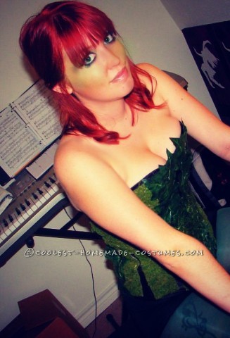 Sexy Homemade Poison Ivy Costume