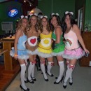 Super Cute Homemade Care Bears Group Costume