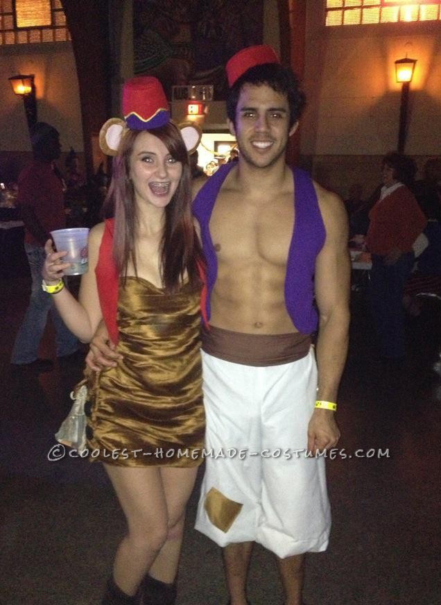 Coolest Aladdin and Abu Couple Costume