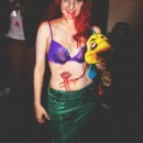 Coolest Handmade Zombie Ariel Costume