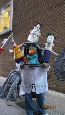 Coolest Phineas and Ferb Illusion Costume