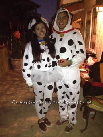 Cute Pongo and Perdita Costume for Couples