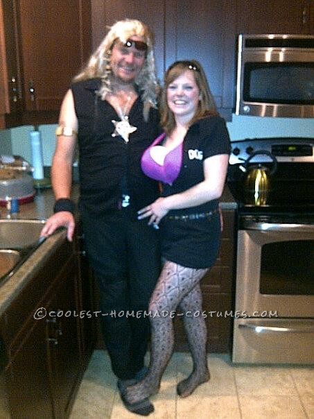 Coolest Last Minute Dog and Beth Couple Costume