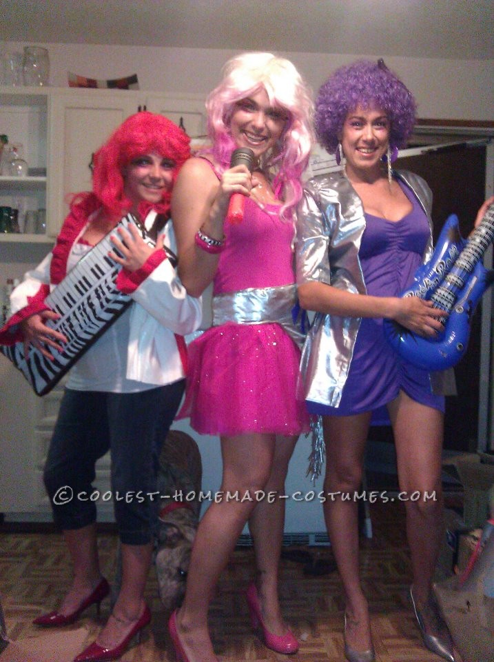 Coolest Jem and the Holograms Girls Group Costume