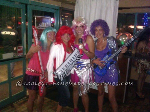Coolest Jem and the Holograms Girls Group Costume