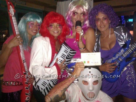 Coolest Jem and the Holograms Girls Group Costume