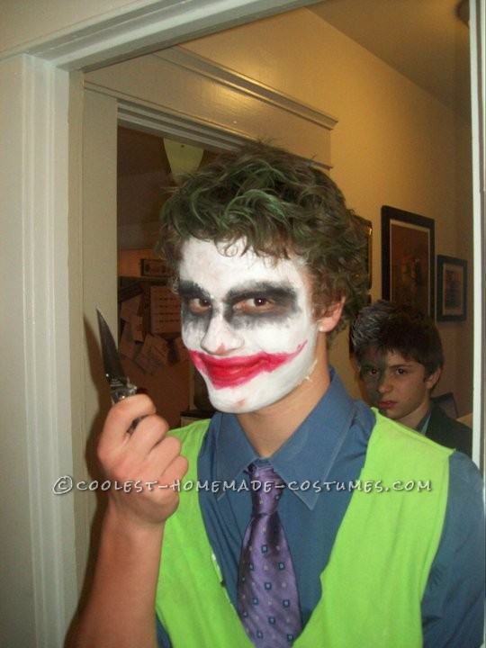 Last-Minute Dark Knight Joker Costume