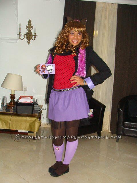 Cool Clawdeen Wolf Monster High Costume