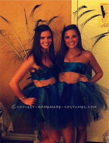 Prettiest Peacocks at the Costume Party