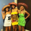 Tequila Makes Our Clothes Fall Off Group Costume: Salt, Tequila and Lime