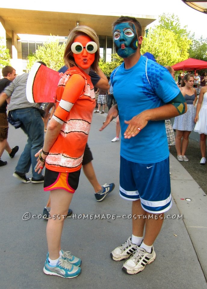 Original Nemo and Dory Couple Costume
