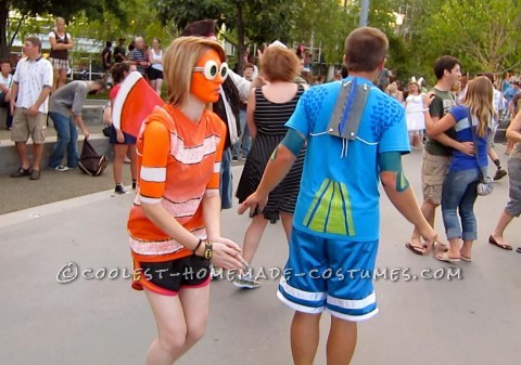 Original Nemo and Dory Couple Costume