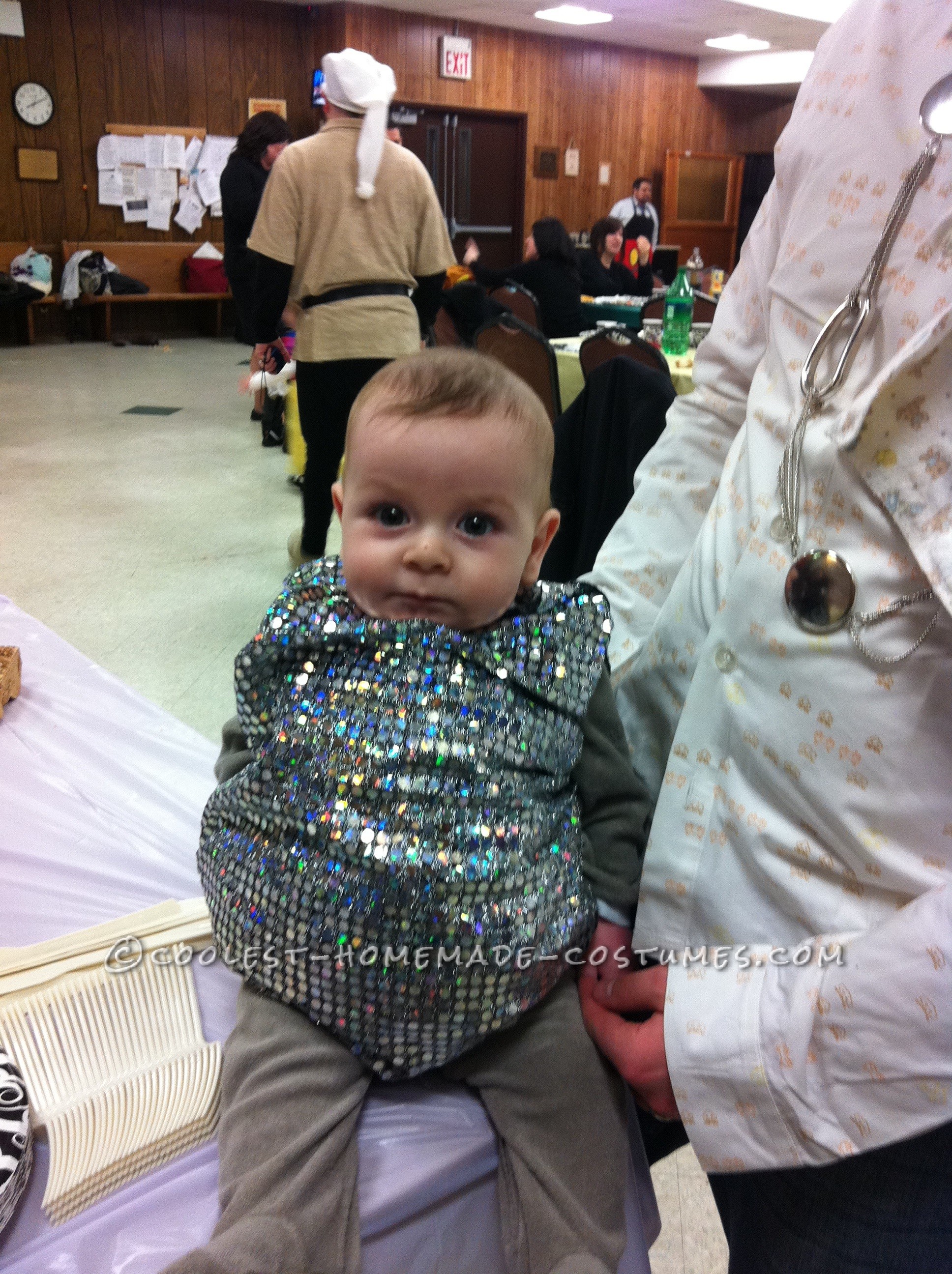 Cutest Baby Disco Ball Costume