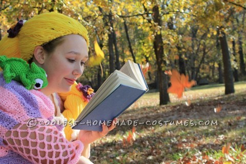 Crocheted Rapunzel Halloween Costume