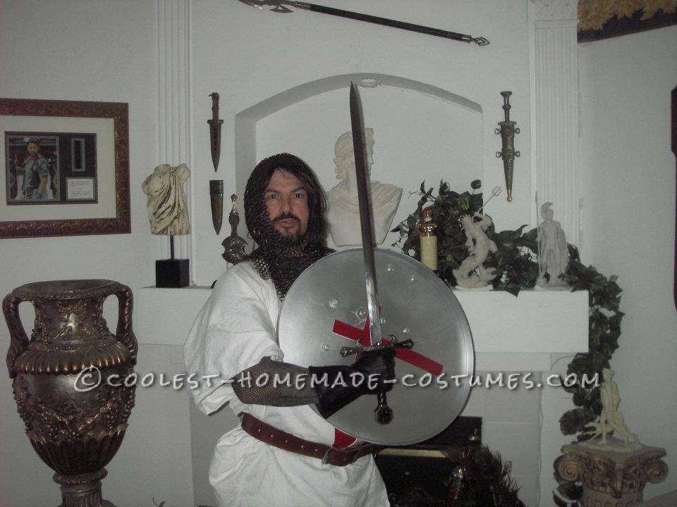 Coolest Homemade Crusader Knight Renaissance Fair Costume