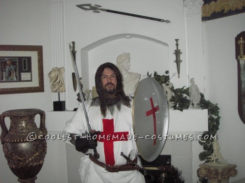 Coolest Homemade Crusader Knight Renaissance Fair Costume