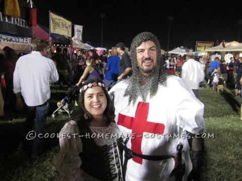 Coolest Homemade Crusader Knight Renaissance Fair Costume