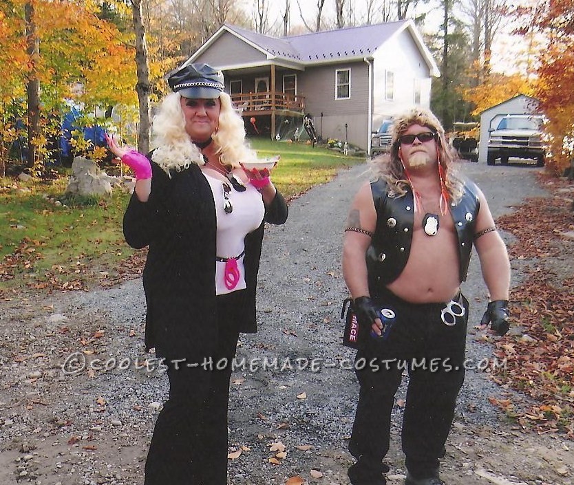 Dog the Bounty Hunter and Beth Couple Halloween Costume