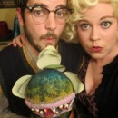 Epic Little Shop of Horrors Costume Complete with Audrey II