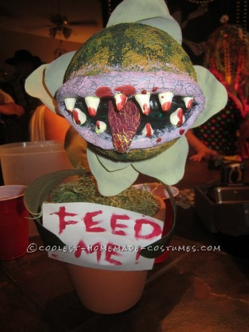 Epic Little Shop of Horrors Costume Complete with Audrey II