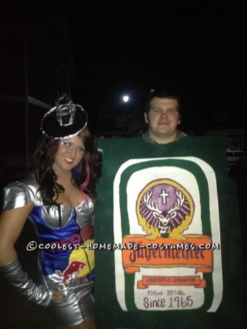 Cool Homemade Jager Bomb Couples Costume