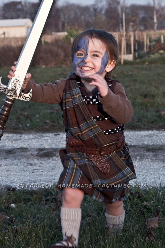 Just a Boy and His Broadsword: Transforming a Toddler into William Wallace (aka Braveheart)