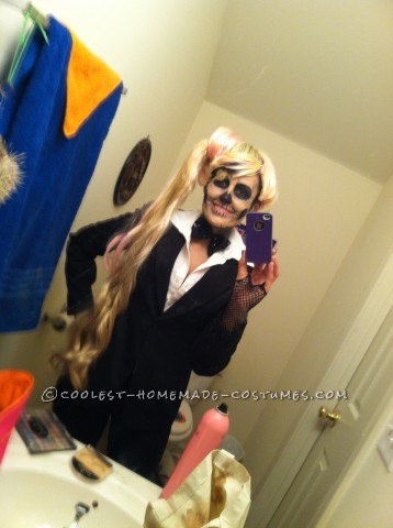 Cool Lady Gaga Born This Way Skeleton Costume