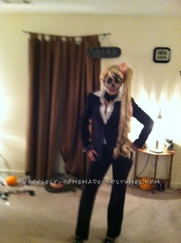 Cool Lady Gaga Born This Way Skeleton Costume