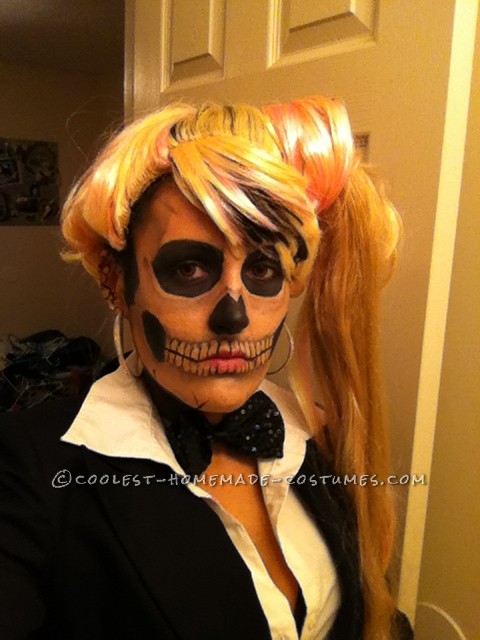 Cool Lady Gaga Born This Way Skeleton Costume