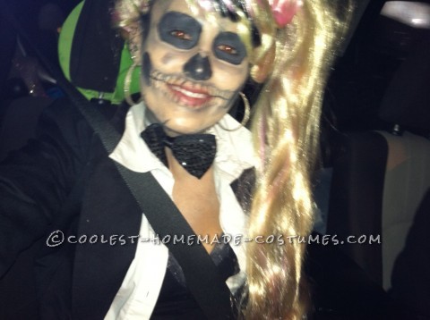 Cool Lady Gaga Born This Way Skeleton Costume