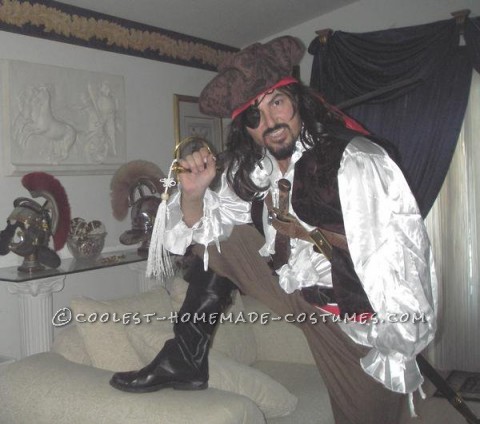 Coolest Homemade Pirate Costume