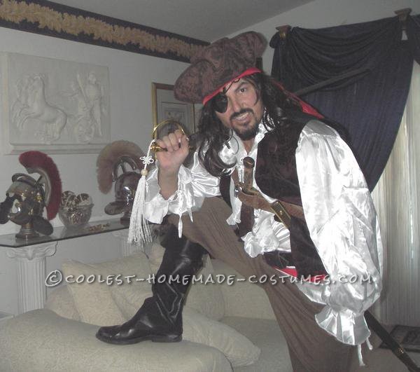 Coolest Homemade Pirate Costume