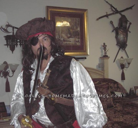 Coolest Homemade Pirate Costume