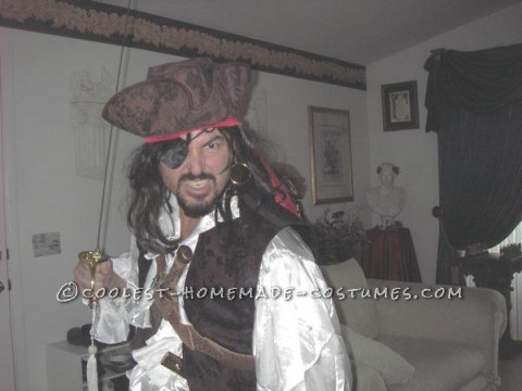 Coolest Homemade Pirate Costume