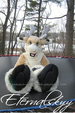 Coolest Handmade Reindeer Fursuit Costume