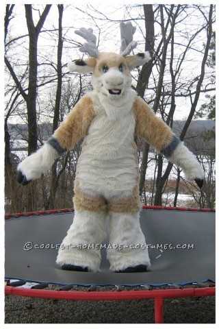 Coolest Handmade Reindeer Fursuit Costume