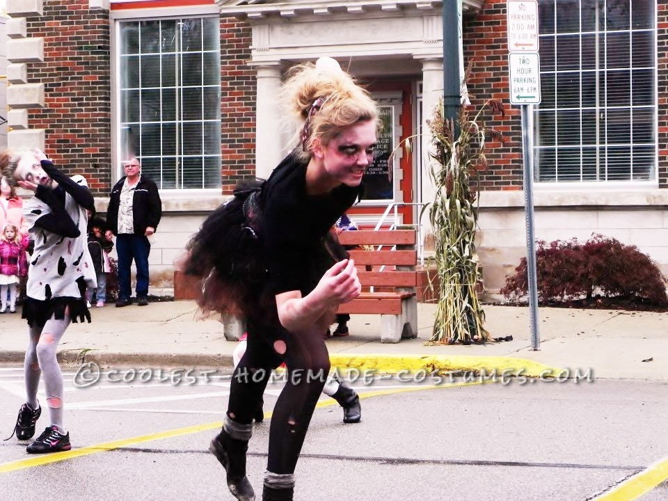 Step-by-Step Homemade Dead Ballerina Costume